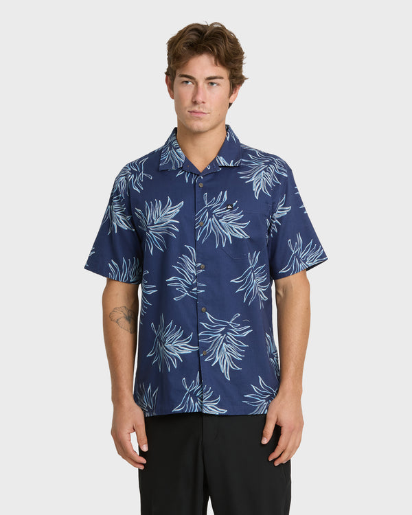 quiksilver Island Palms Casual Short Sleeve Shirt