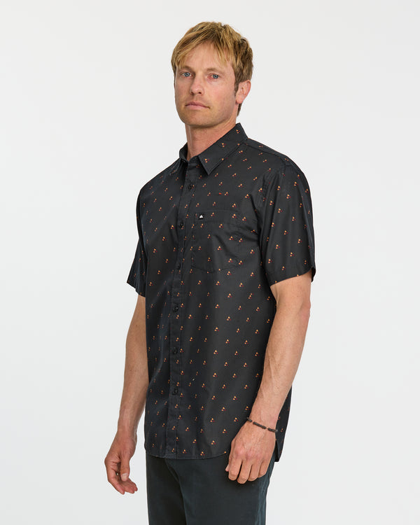 Quiksilver Kapu Mini Classics Short Sleeve Shirt