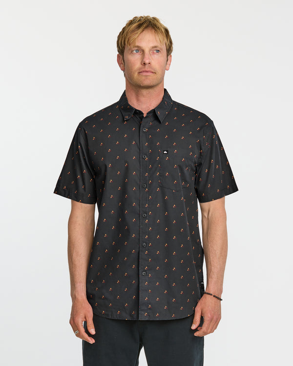 quiksilver Kapu Mini Classics Short Sleeve Shirt
