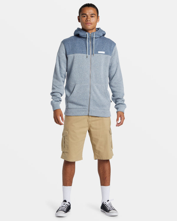 Quiksilver Keller Block Zip Hoodie