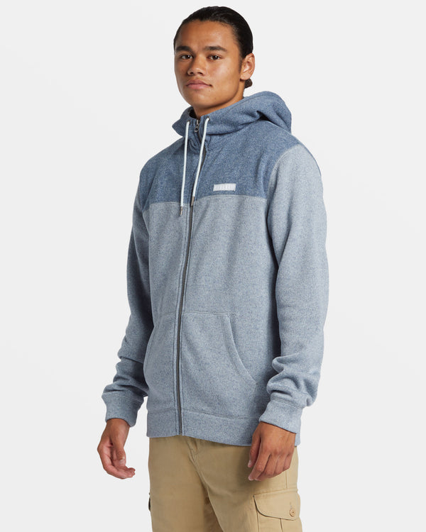 Quiksilver Keller Block Zip Hoodie