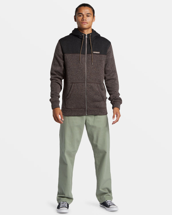 Quiksilver Keller Block Zip Hoodie