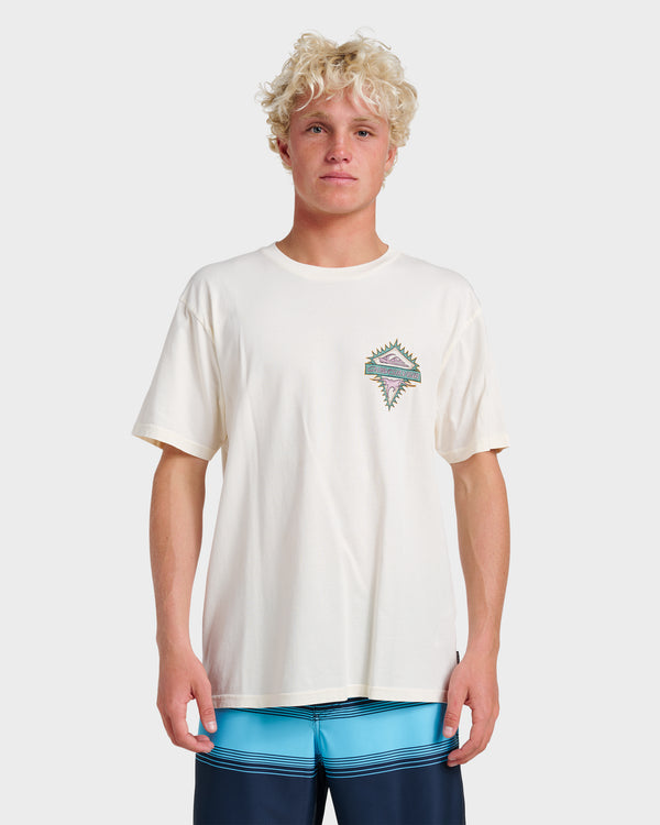 quiksilver Liberty Spikespigment Dye T-Shirt