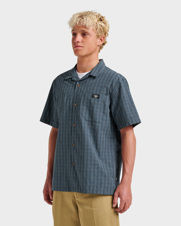 Quiksilver Liquid Metal Short Sleeve Shirt