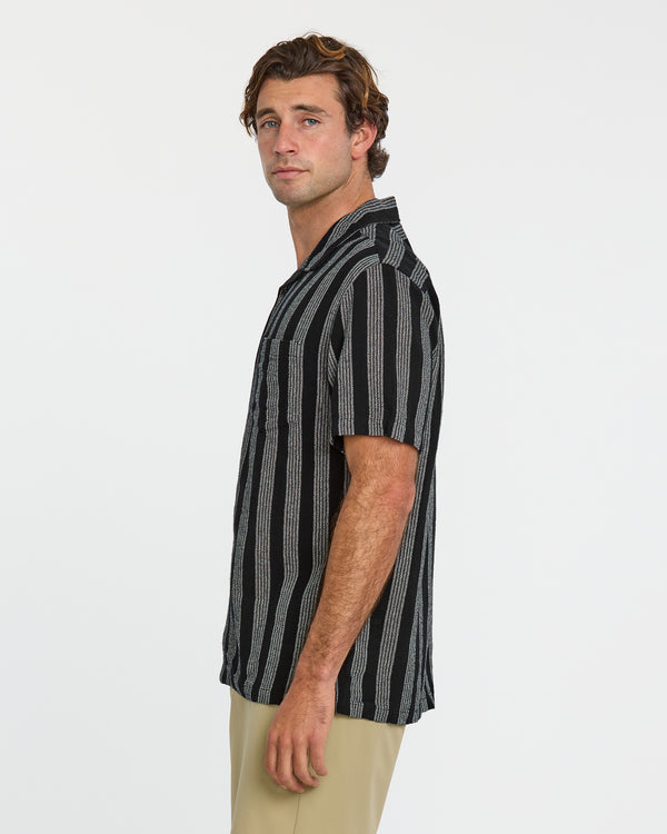 Quiksilver Nightfall Island Short Sleeve Shirt