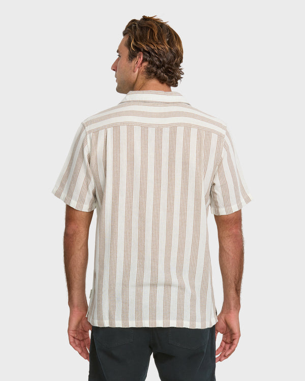 Quiksilver Nightfall Island Short Sleeve Shirt