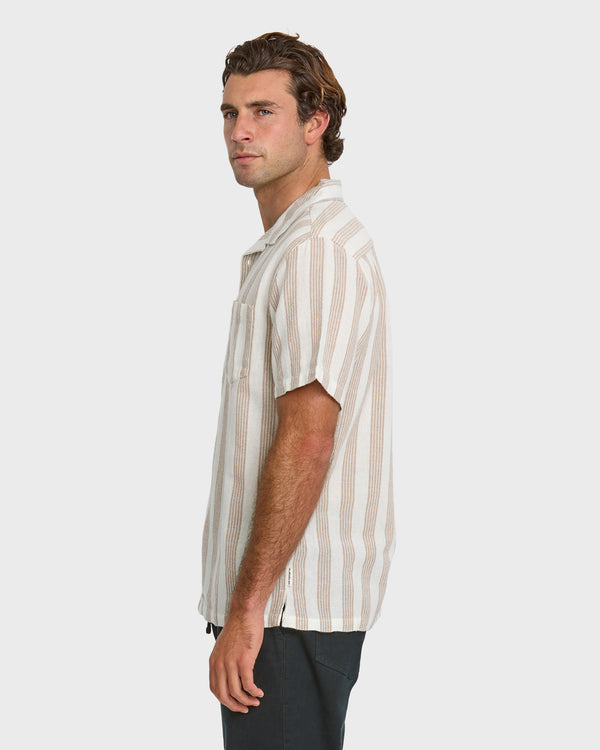 Quiksilver Nightfall Island Short Sleeve Shirt