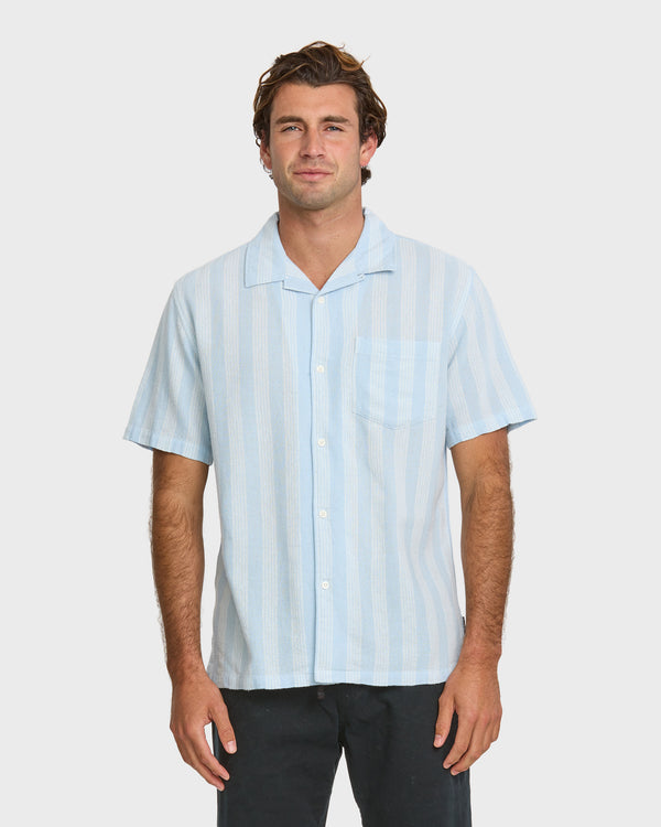 quiksilver Nightfall Island Short Sleeve Shirt