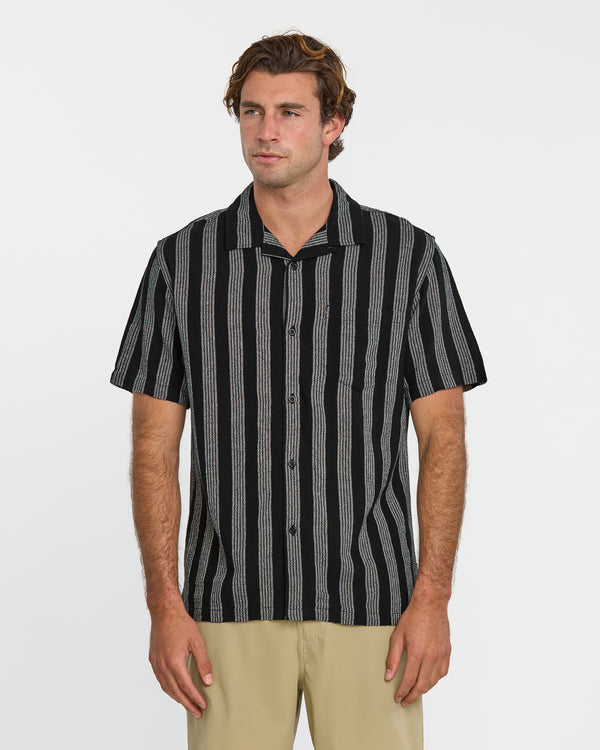 quiksilver Nightfall Island Short Sleeve Shirt