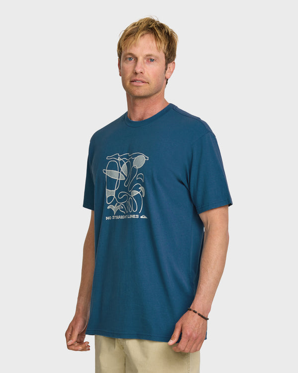 Quiksilver No Straight Lines Stw T-Shirt