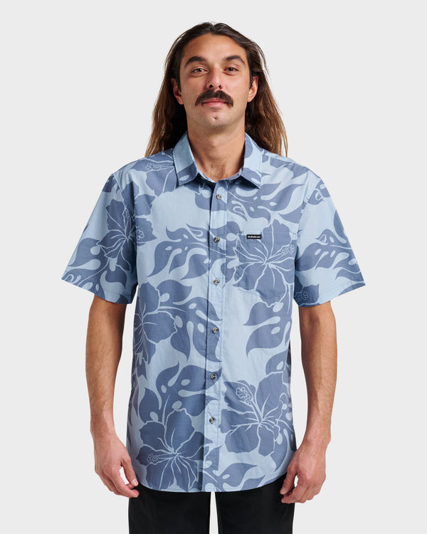 quiksilver Oceanview Classic Short Sleeve Shirt