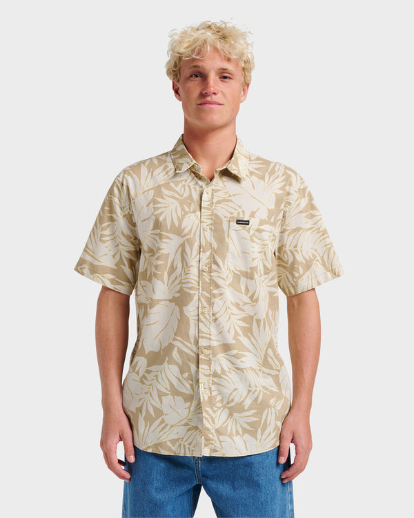 quiksilver Palm Trip Classic Short Sleeve Shirt