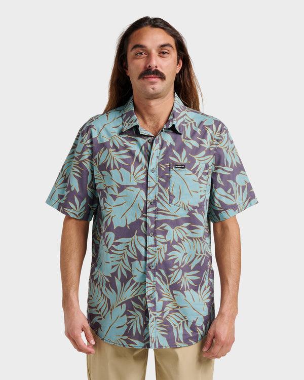 quiksilver Palm Trip Classic Short Sleeve Shirt
