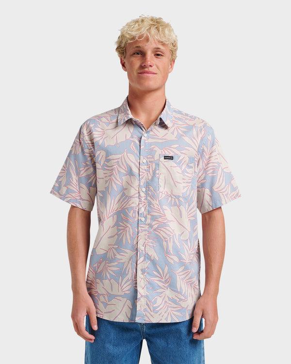 quiksilver Palm Trip Classic Short Sleeve Shirt