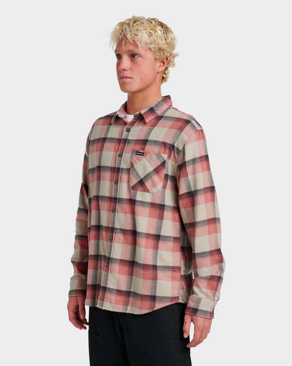 Quiksilver Penmar Check Flannel Shirt