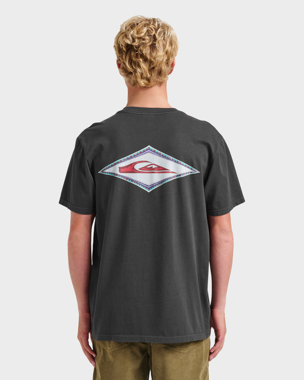 Quiksilver Ruff Stuff Pigment Dye T-Shirt