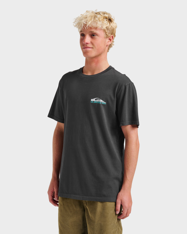 Quiksilver Ruff Stuff Pigment Dye T-Shirt