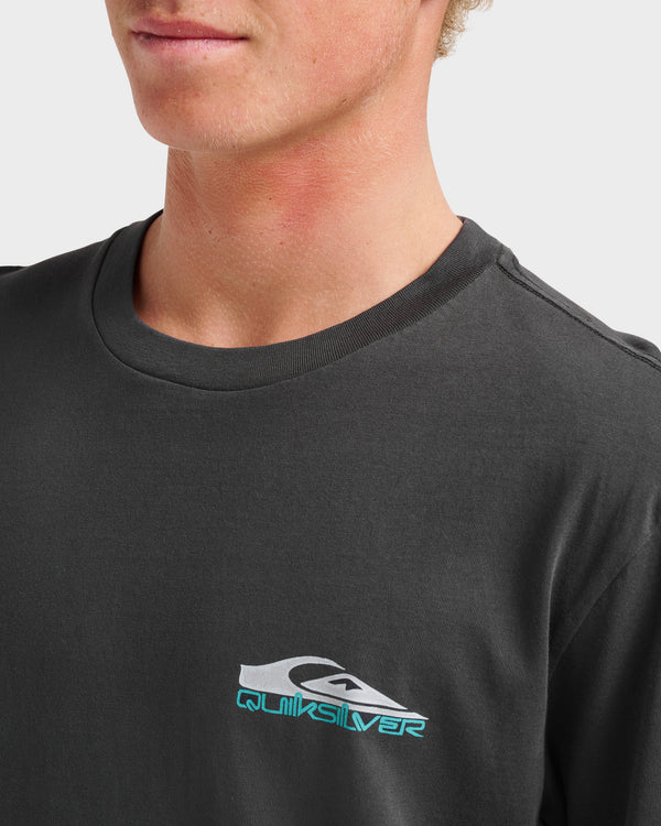 Quiksilver Ruff Stuff Pigment Dye T-Shirt