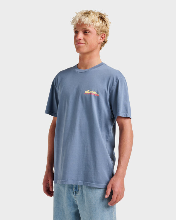 Quiksilver Ruff Stuff Pigment Dye T-Shirt