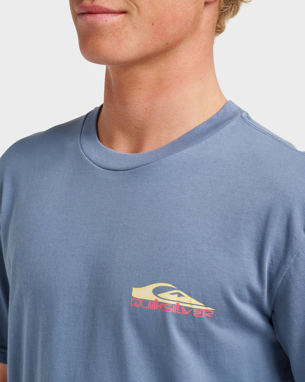 Quiksilver Ruff Stuff Pigment Dye T-Shirt