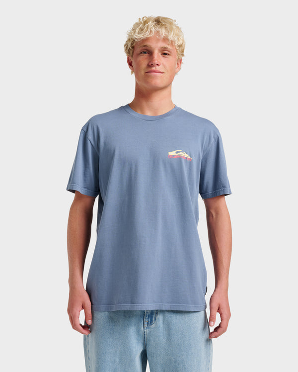 quiksilver Ruff Stuff Pigment Dye T-Shirt