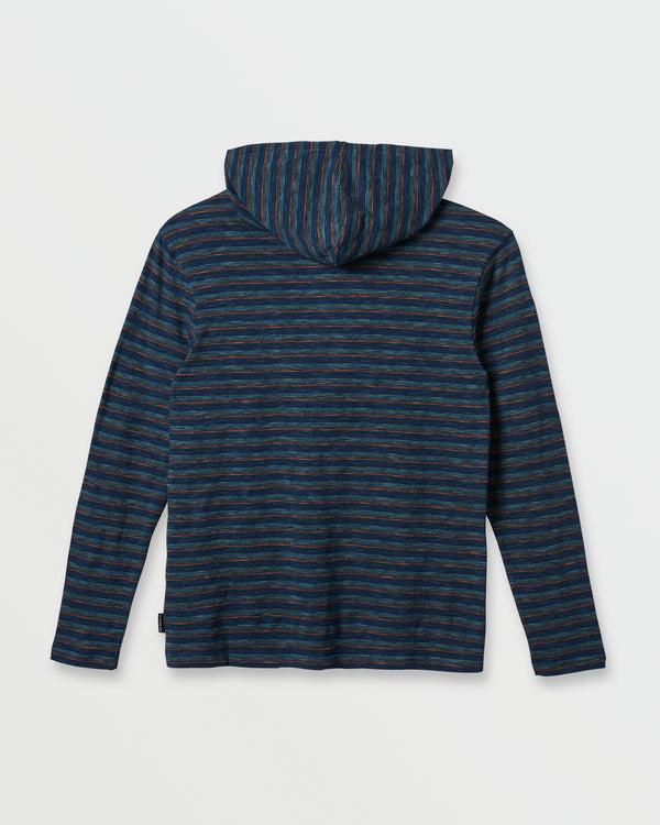 Quiksilver Slub Stripe Hooded Top