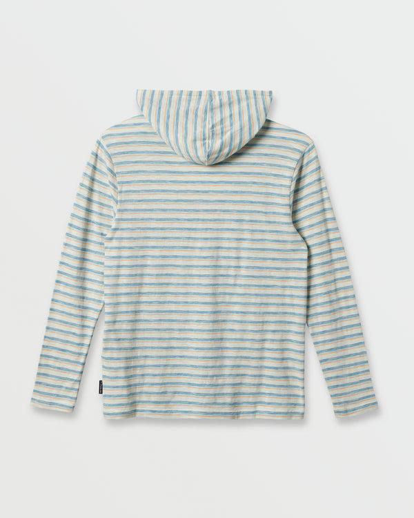 Quiksilver Slub Stripe Hooded Top