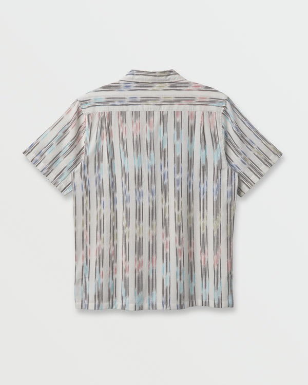 Quiksilver Space Dye Casual Short Sleeve Shirt