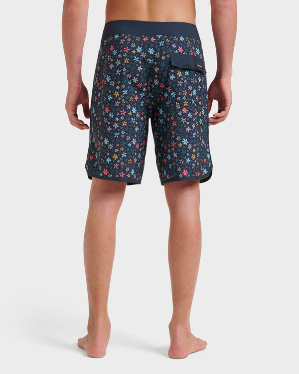 Quiksilver Surfsilk Scallop Ditsy 19" Boardshorts