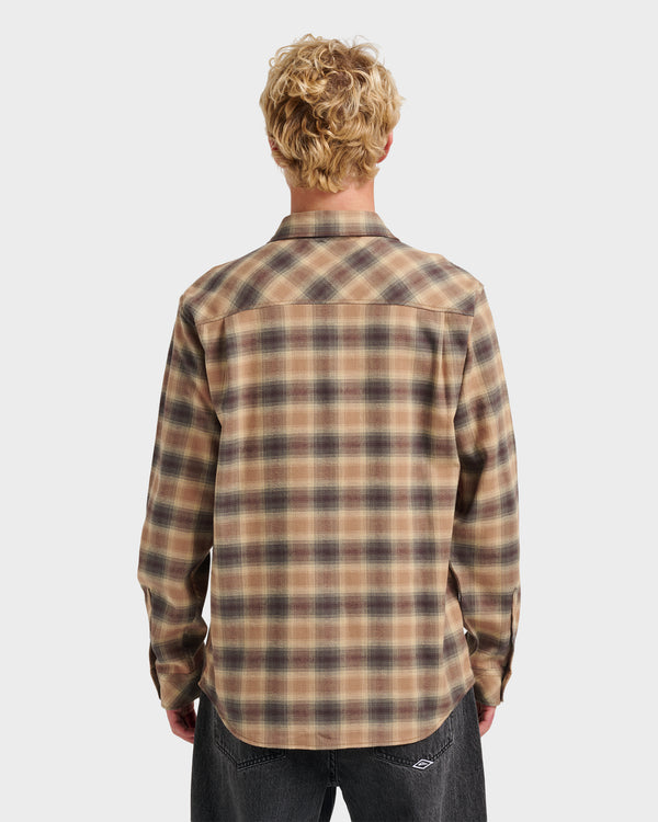 Quiksilver Terrace Stretch Flannel Shirt