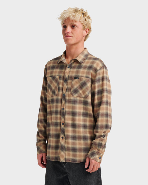 Quiksilver Terrace Stretch Flannel Shirt