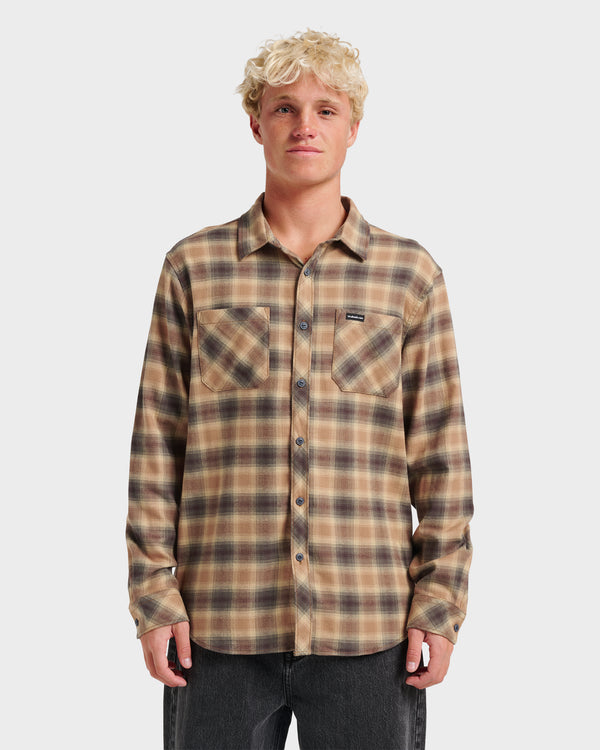 quiksilver Terrace Stretch Flannel Shirt