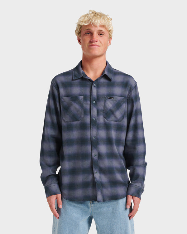 quiksilver Terrace Stretch Flannel Shirt