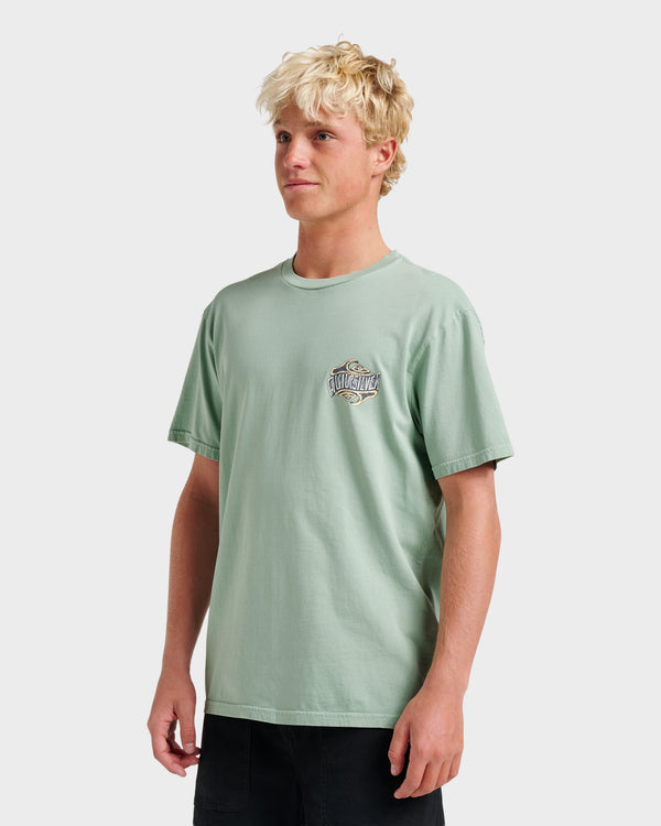 Quiksilver Three Deeppigment Dye T-Shirt
