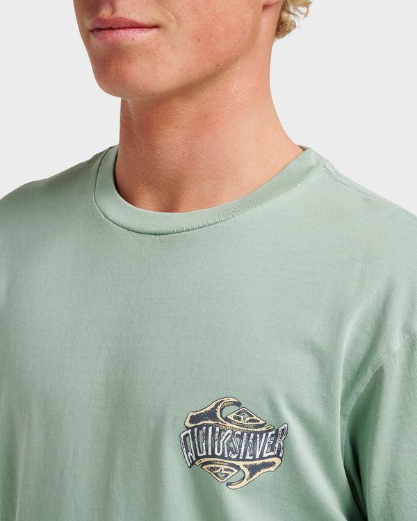 Quiksilver Three Deeppigment Dye T-Shirt