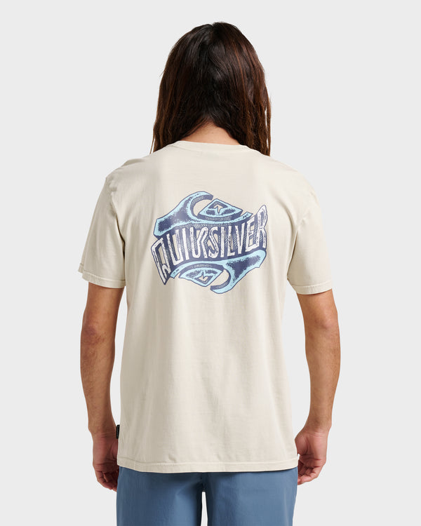 Quiksilver Three Deeppigment Dye T-Shirt