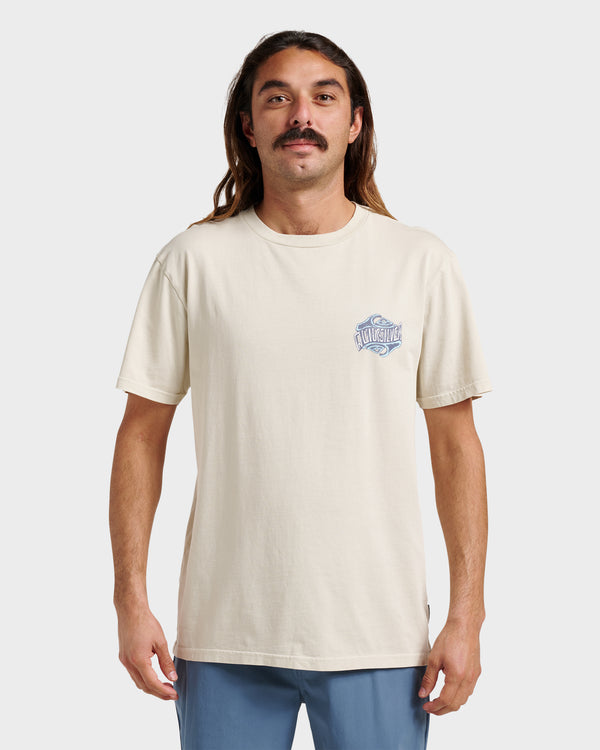 quiksilver Three Deeppigment Dye T-Shirt