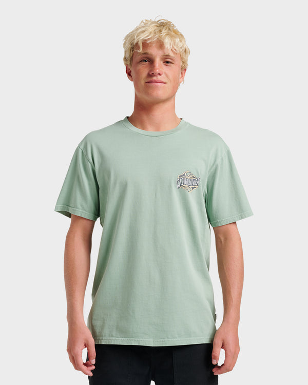 quiksilver Three Deeppigment Dye T-Shirt
