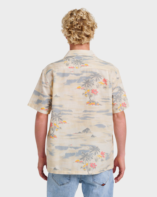 Quiksilver Tropical Surf Casual Short Sleeve Shirt