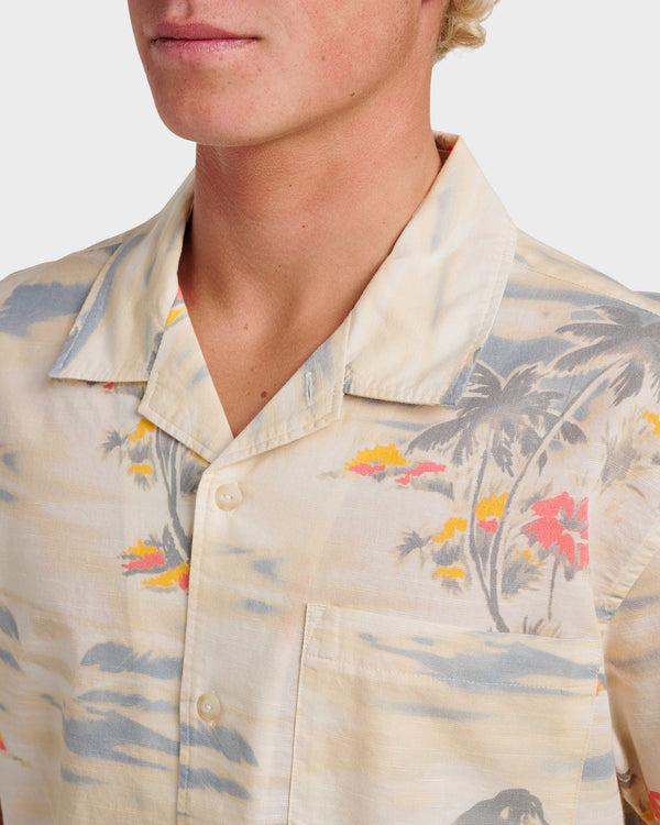 Quiksilver Tropical Surf Casual Short Sleeve Shirt