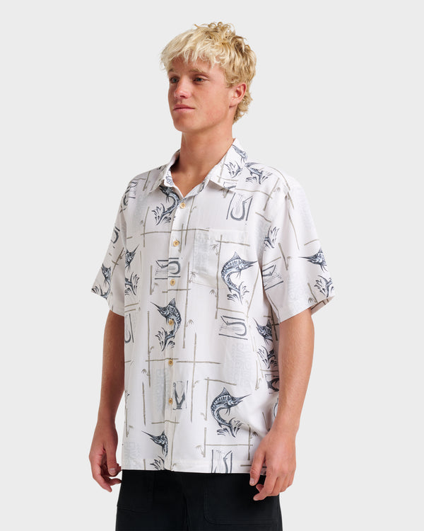 Quiksilver Waterman Big Day Short Sleeve Shirt