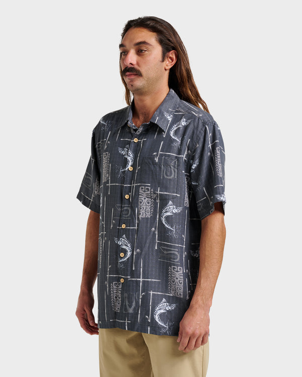 Quiksilver Waterman Big Day Short Sleeve Shirt
