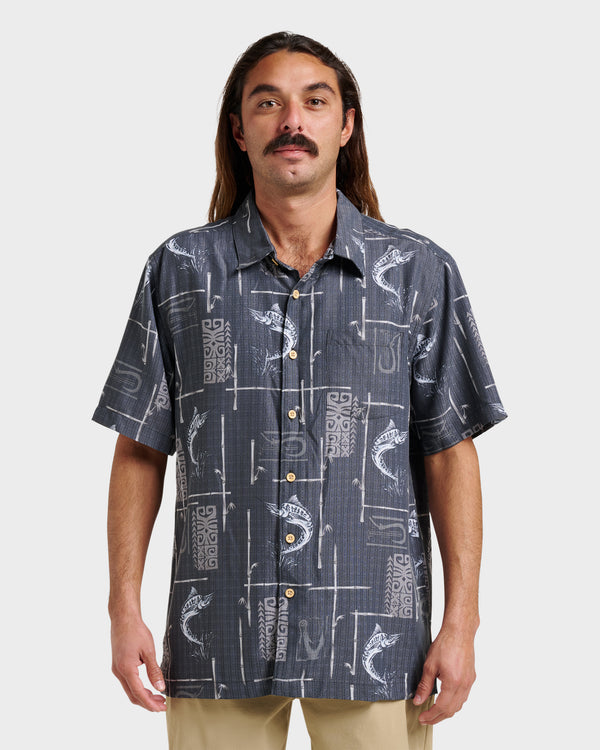 quiksilver Waterman Big Day Short Sleeve Shirt