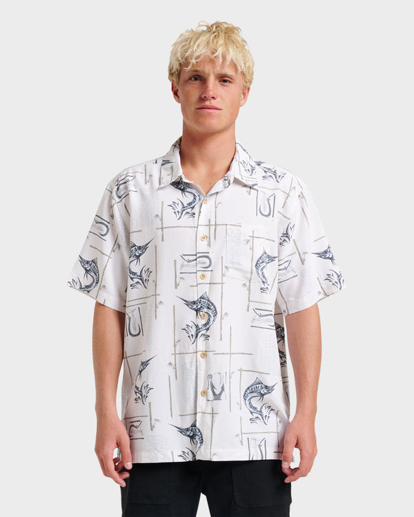 quiksilver Waterman Big Day Short Sleeve Shirt