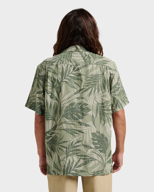 Quiksilver Waterman Botanical Short Sleeve Shirt