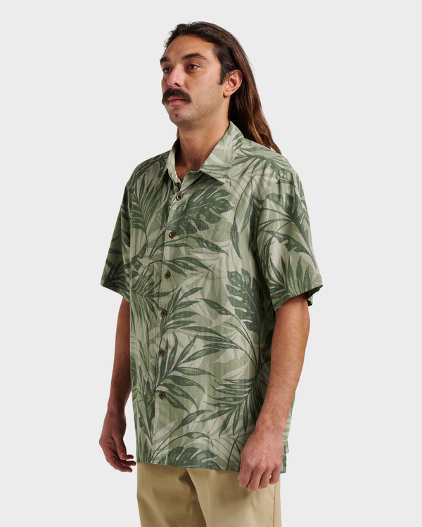 Quiksilver Waterman Botanical Short Sleeve Shirt