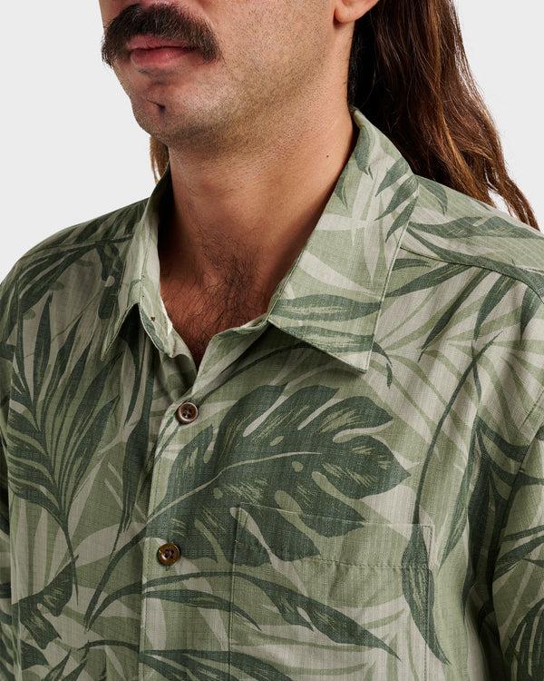 Quiksilver Waterman Botanical Short Sleeve Shirt