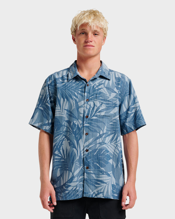 quiksilver Waterman Botanical Short Sleeve Shirt
