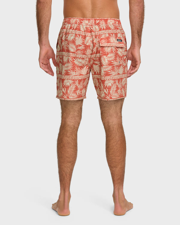 Quiksilver Waterman Fern Garden 17" Swim Trunks