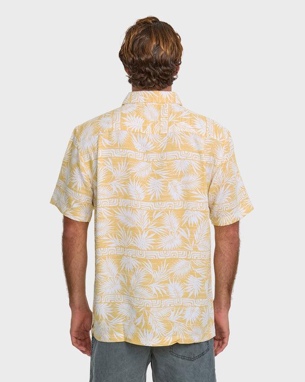 Quiksilver Waterman Fern Garden Short Sleeve Shirt